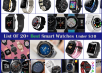List of 20+ Best Smart Watches Under $30